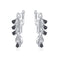 Korean Style Simple Zircon Stud Earrings Drop-shaped