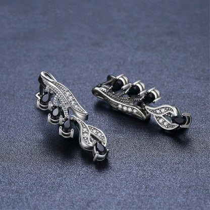 Korean Style Simple Zircon Stud Earrings Drop-shaped