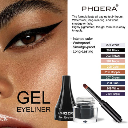 PHOERA Ten Color Eyeliner Eyeliner