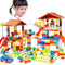 Children's puzzle building blocks, boys and girls, city baby, children's toys, early childhood toys