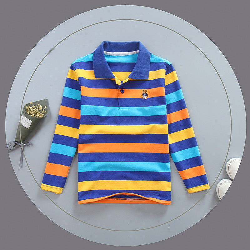 Children's Spring And Autumn Long-sleeved T-shirt