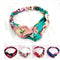 Flower elastic silk hair band