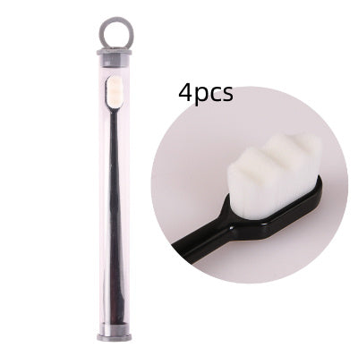 Ultra-fine Toothbrush Super Soft Bristle Deep Cleaning Brush Portable For Oral Care Tools Teeth Care Oral Cleaning Travel