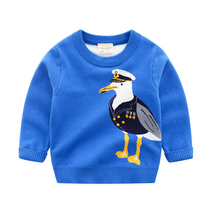 Children's Cartoon  Baby Sweater Knitting