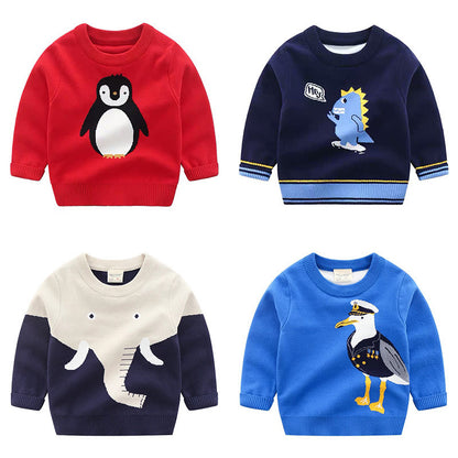 Children's Cartoon  Baby Sweater Knitting