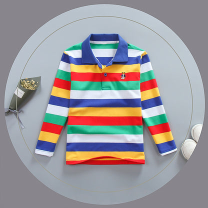 Children's Spring And Autumn Long-sleeved T-shirt