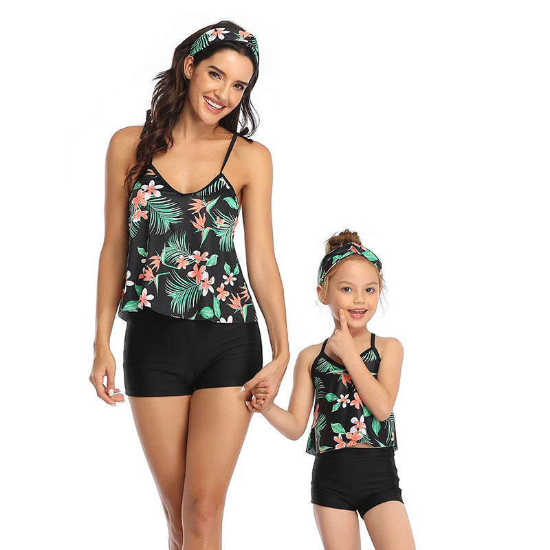 Swimsuit Conservative Swimwear Fashion Tankini