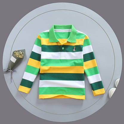 Children's Spring And Autumn Long-sleeved T-shirt