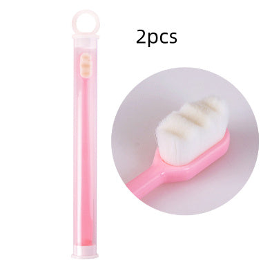 Ultra-fine Toothbrush Super Soft Bristle Deep Cleaning Brush Portable For Oral Care Tools Teeth Care Oral Cleaning Travel