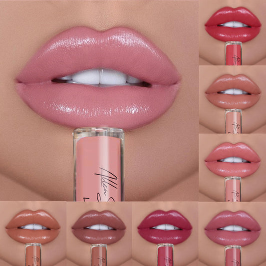 Silky Cream Texture Lip Gloss Aliexpress Shopee Cross-Border Exclusive Lip Glaze Lip Gloss Lipstick