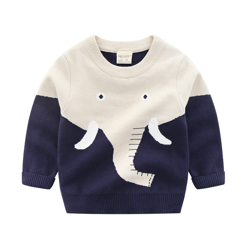 Children's Cartoon  Baby Sweater Knitting