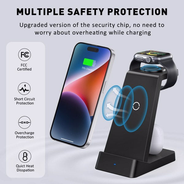 3-in-1 Wireless Charger